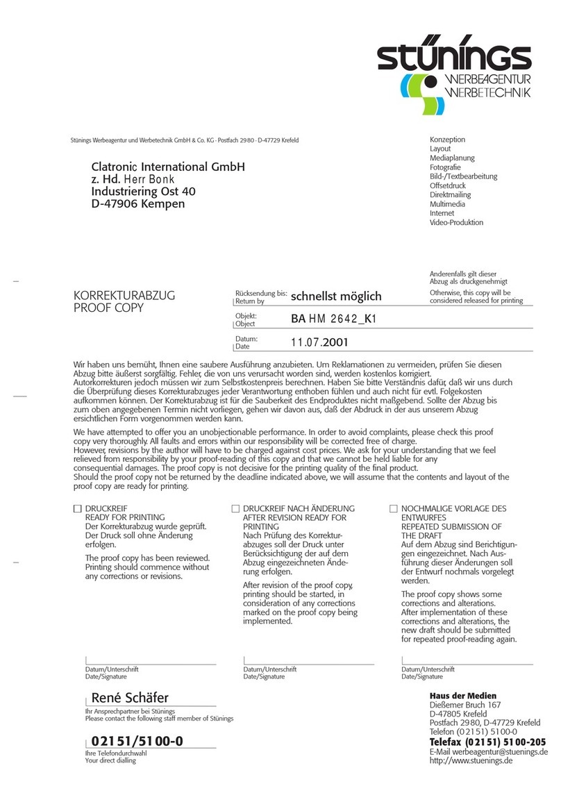 Clatronic HM 2642 User manual