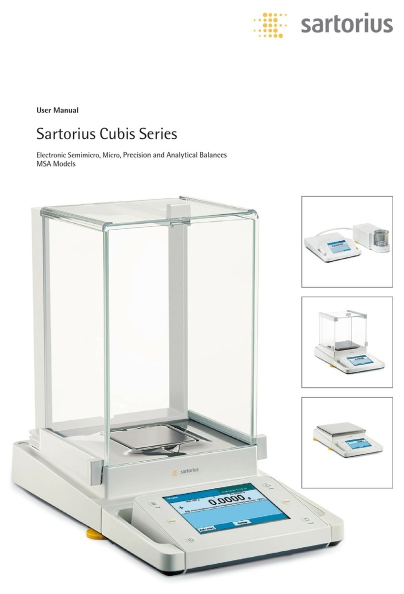 Sartorius MSA6.6S User manual