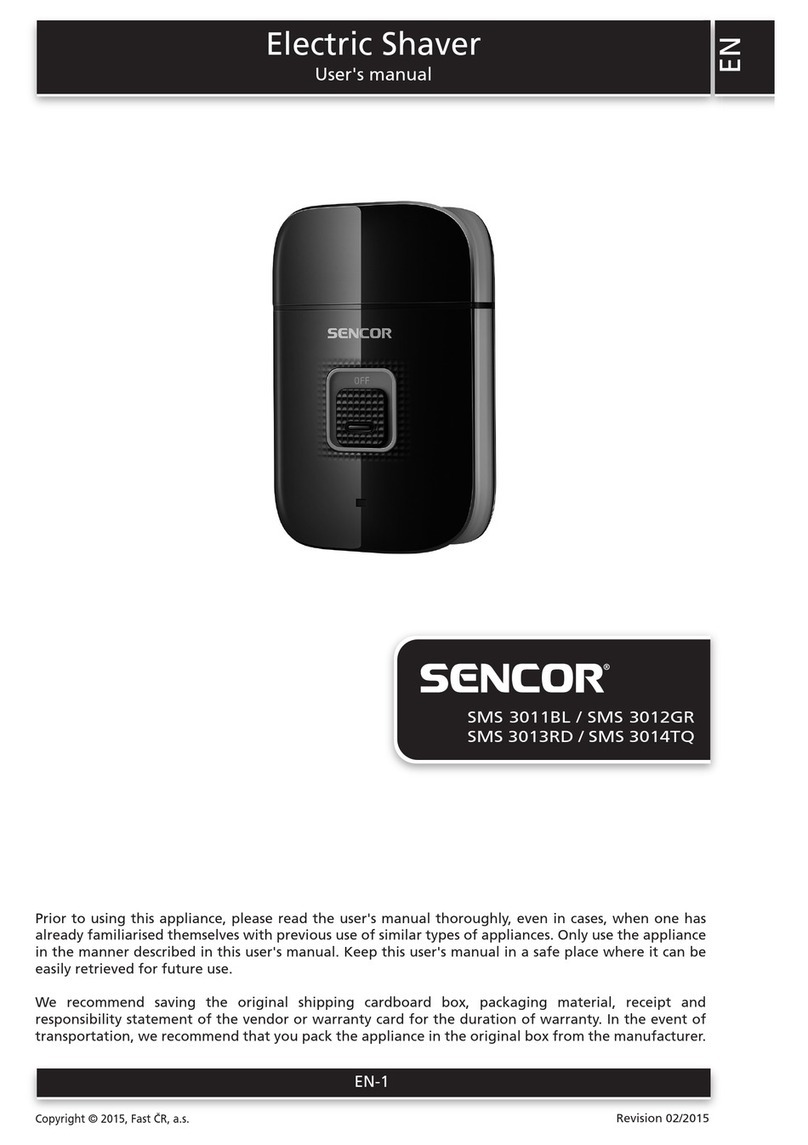 Sencor SMS 3013RD user manual