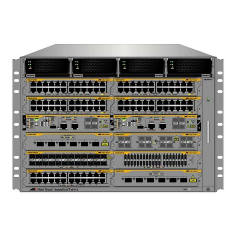 Allied Telesis SwitchBlade x8112 installation guide