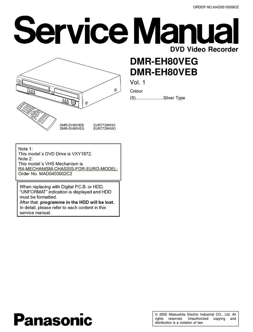 Panasonic DMR-EH80VEG User manual