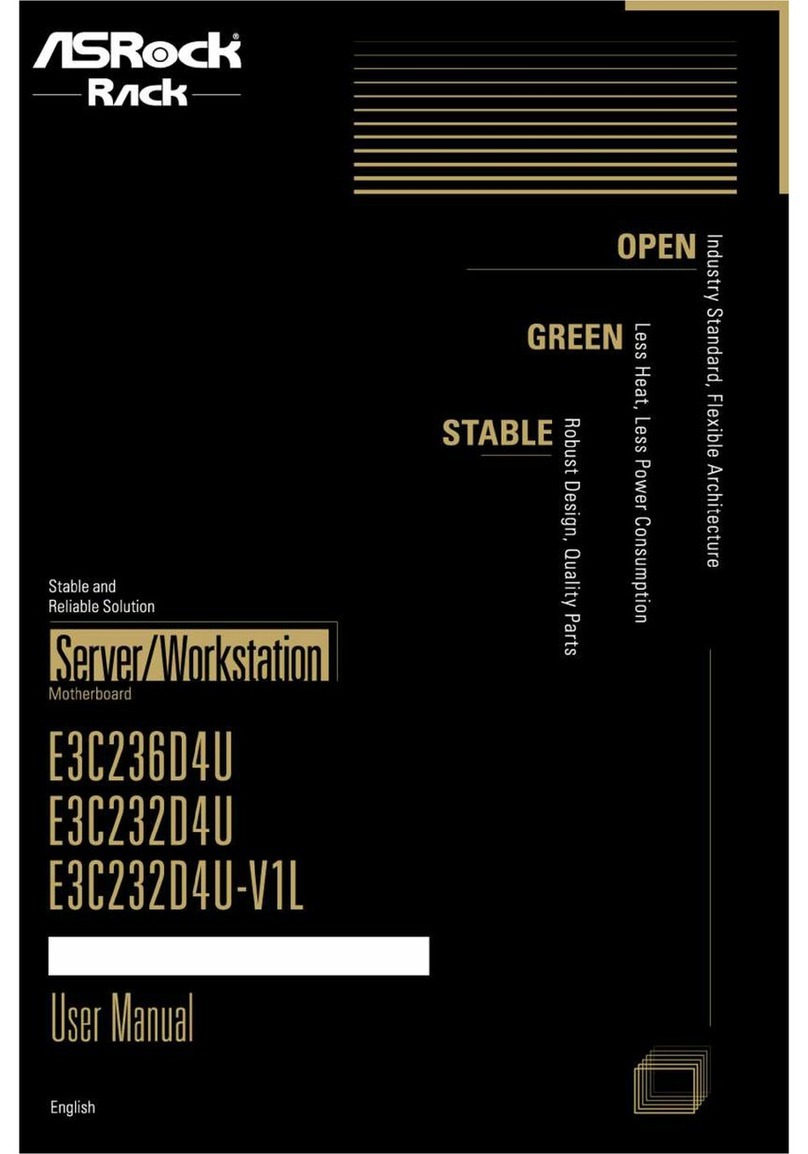 ASROCK E3C236D4U user manual