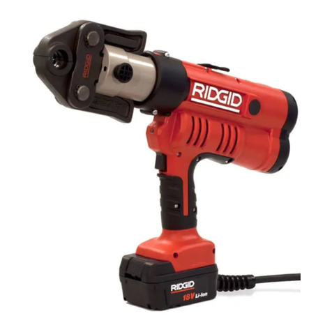 RIDGID RP 340-B operating instructions