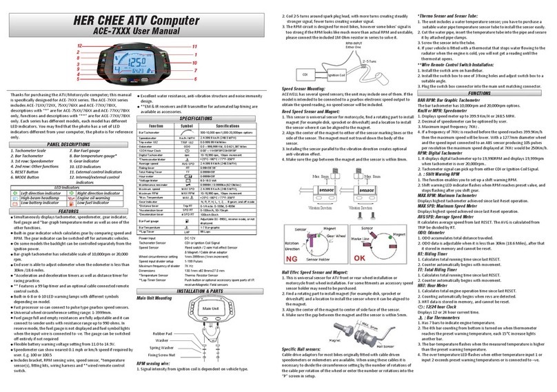 HER CHEE ACE-7XXX series user manual