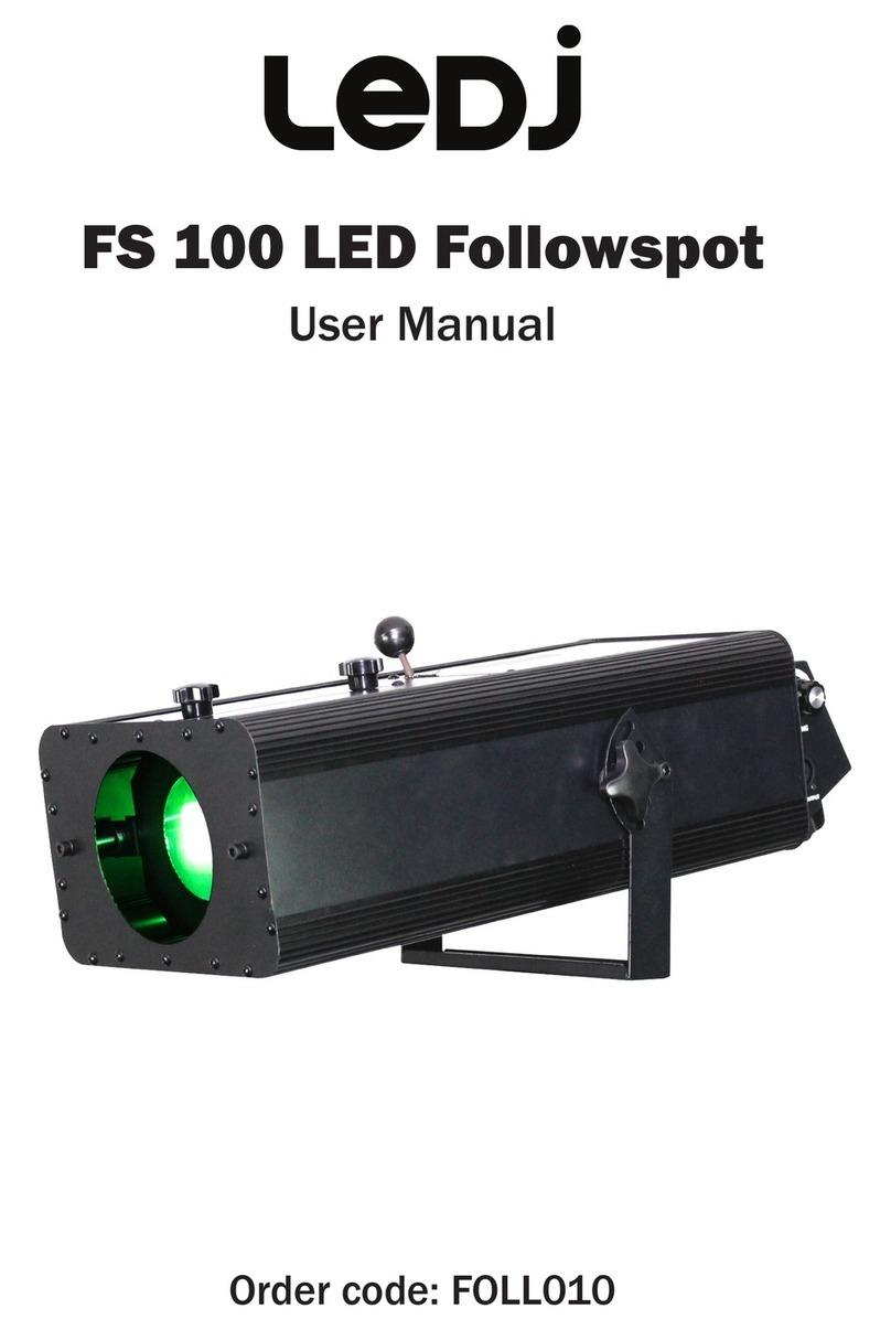 Ledj FOLL010 user manual