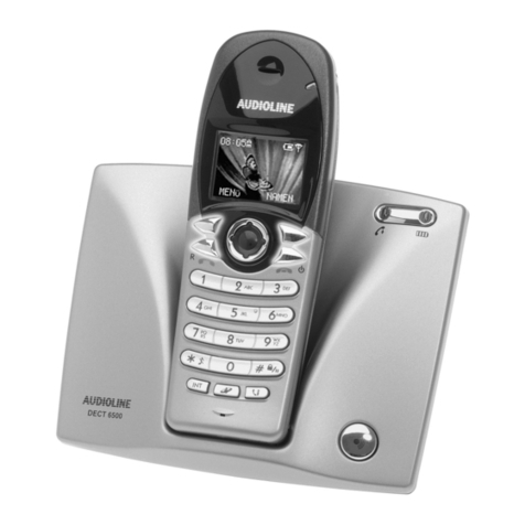 AUDIOLINE DECT6500 User manual