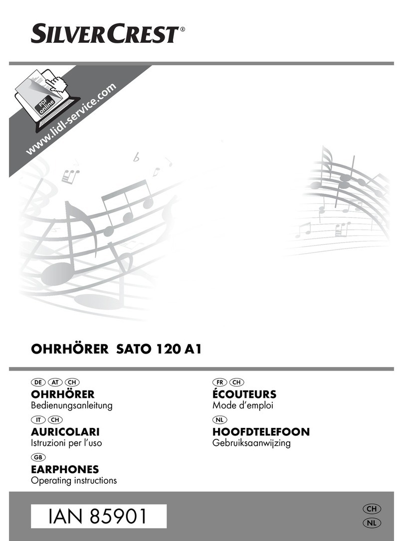 Silvercrest SATO 120 A1 User manual Silvercrest SATO 120 A1 User manual
