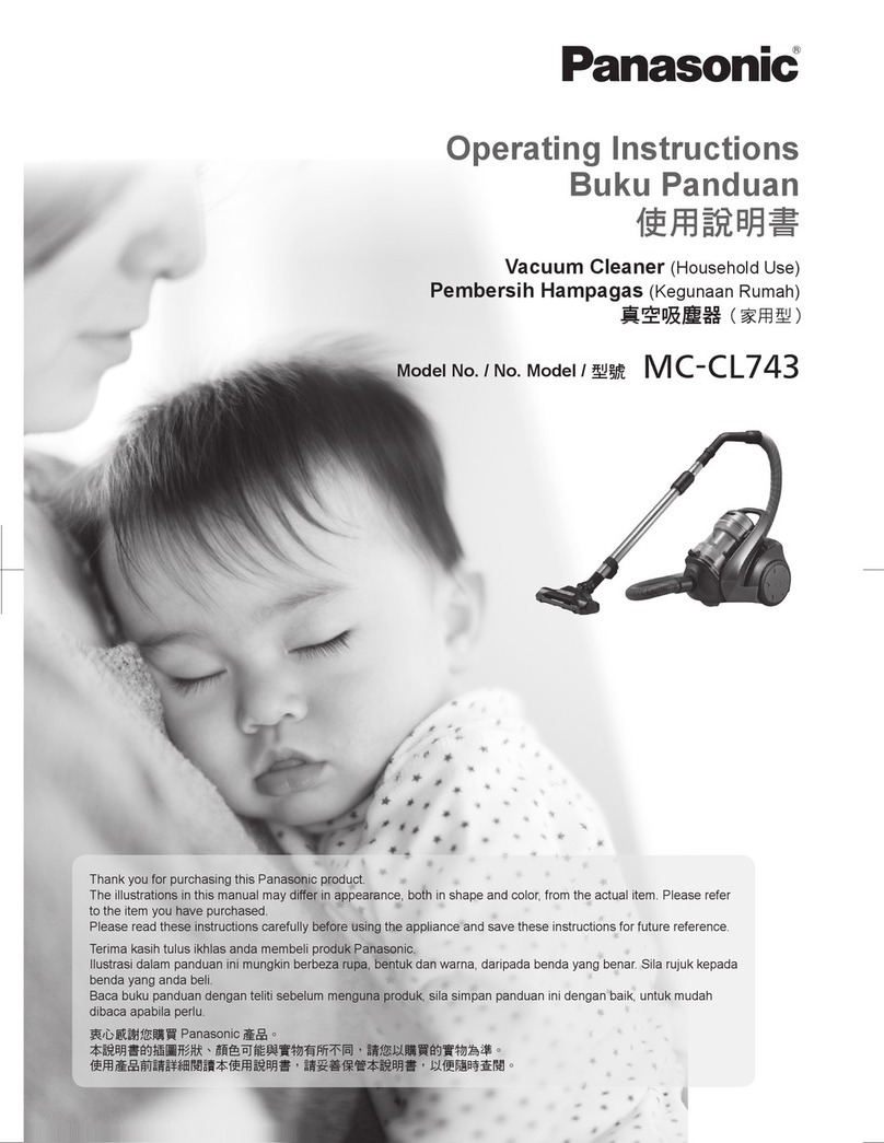 Panasonic ?MC-CL743 User manual Panasonic ?MC-CL743 User manual