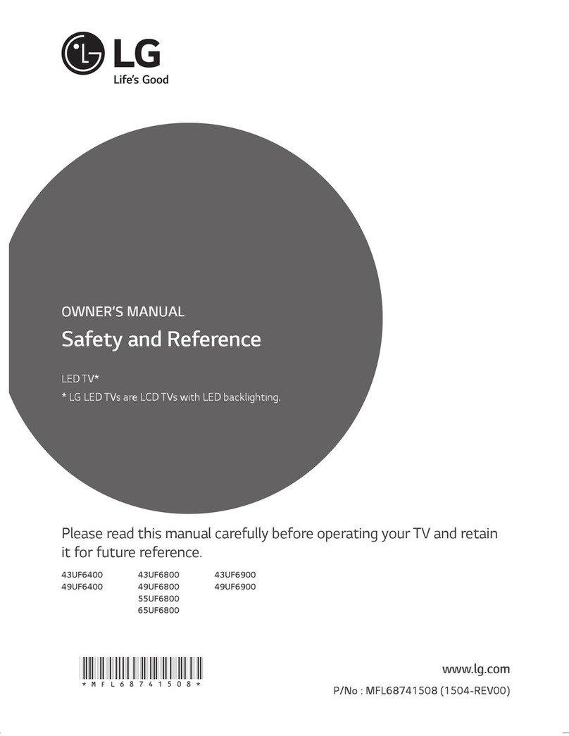 LG 43UF6400 Series User manual
