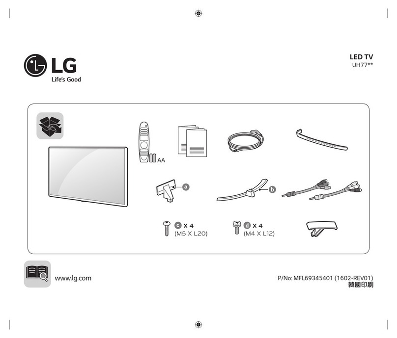 LG 75UH85 Series User manual