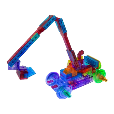 LaserPegs Excavator PB 1420B User manual