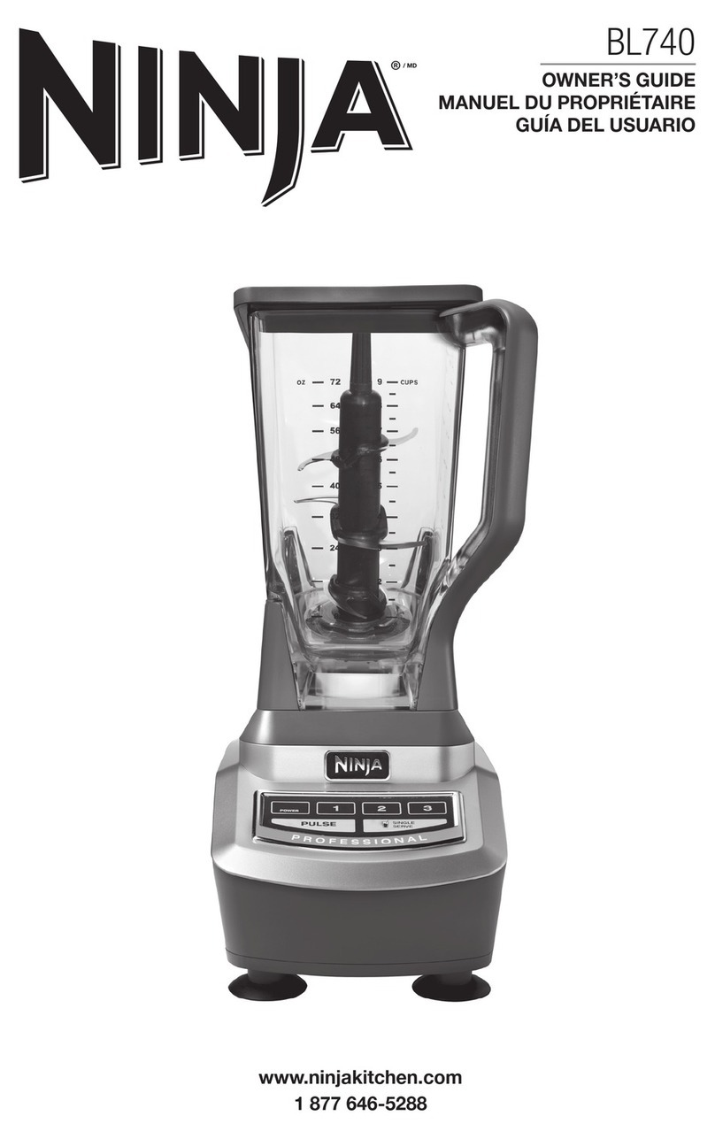 Ninja BL740 User manual