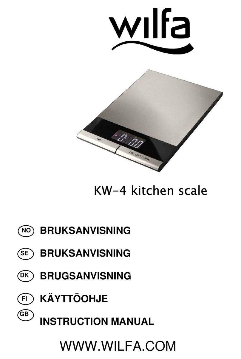 Wilfa KW-4 instruction manual