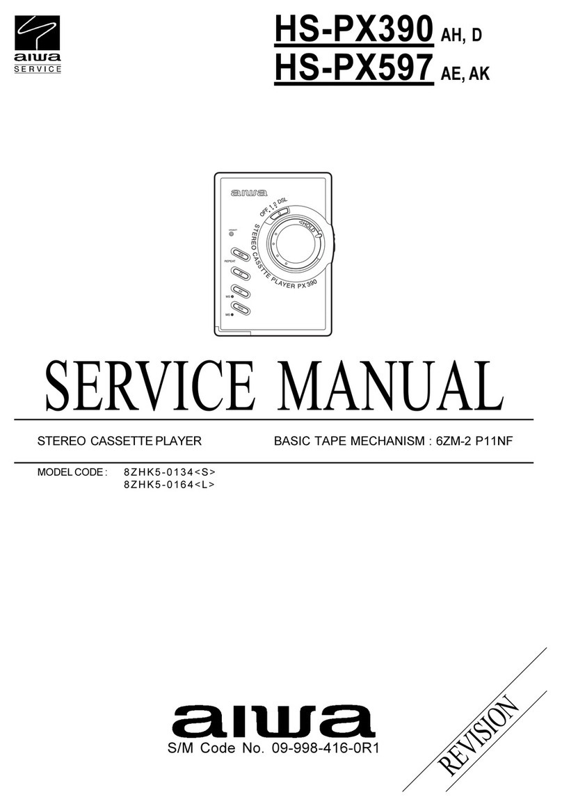 Aiwa HS-PX390 AH Service manual