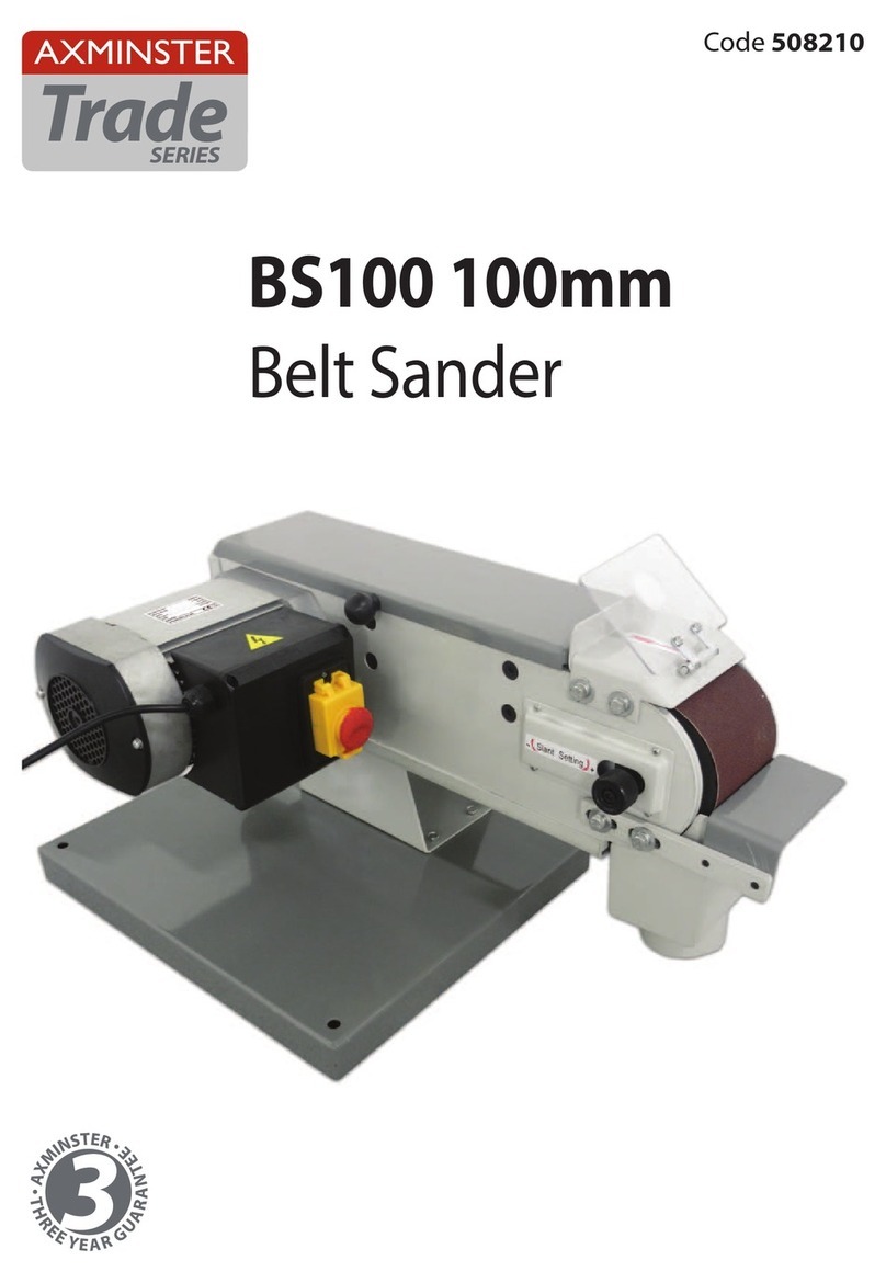 Axminster BS100 manual