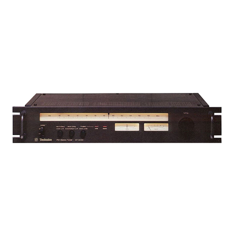Technics ST-9030 User manual