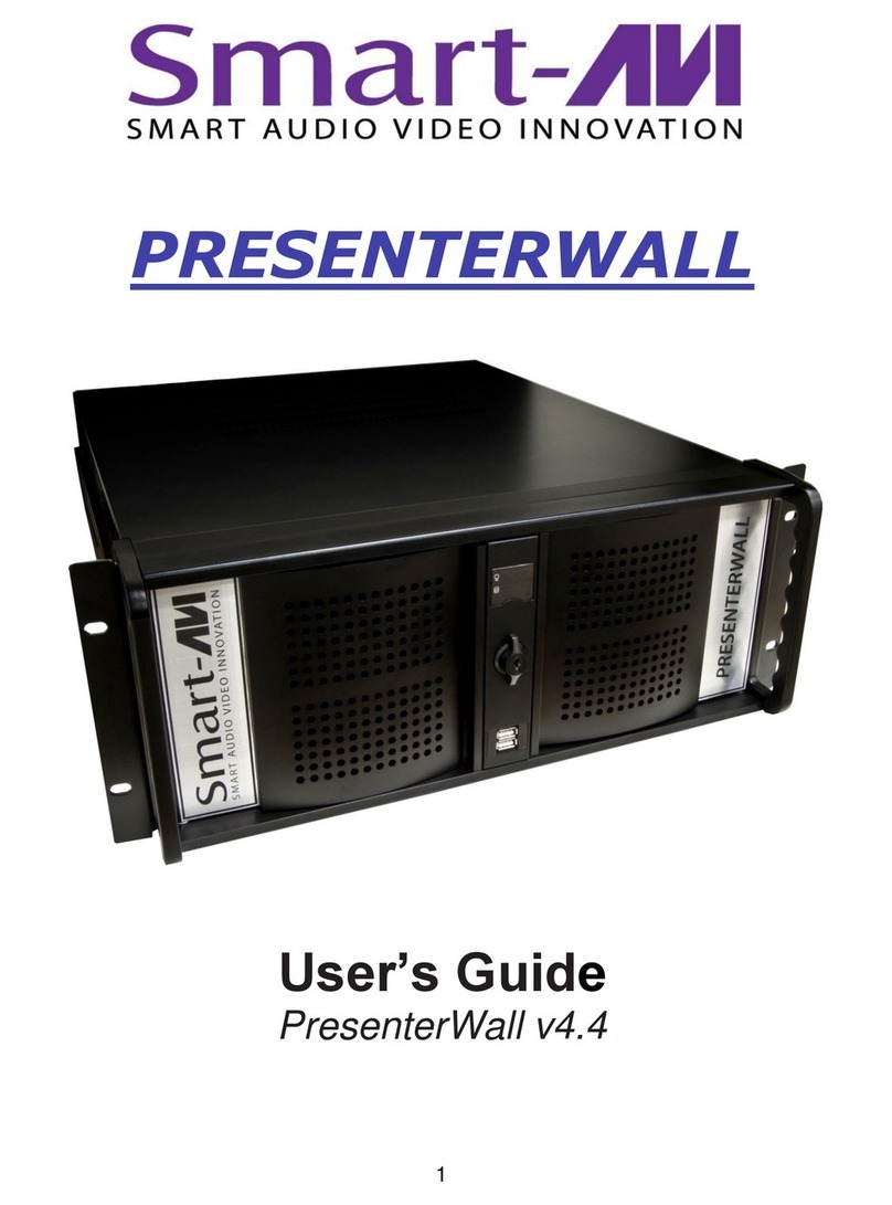 SMART-AVI PresenterWall user guide