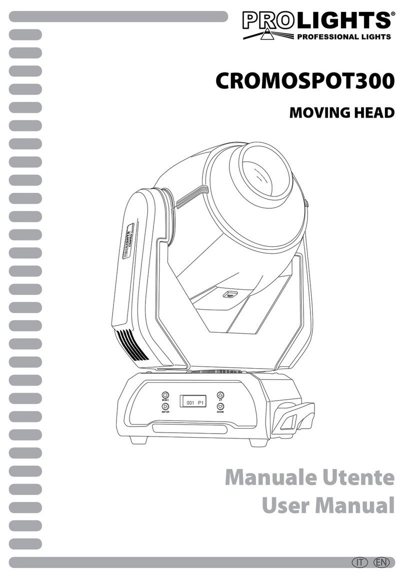 PRO Light Cromospot300 user manual