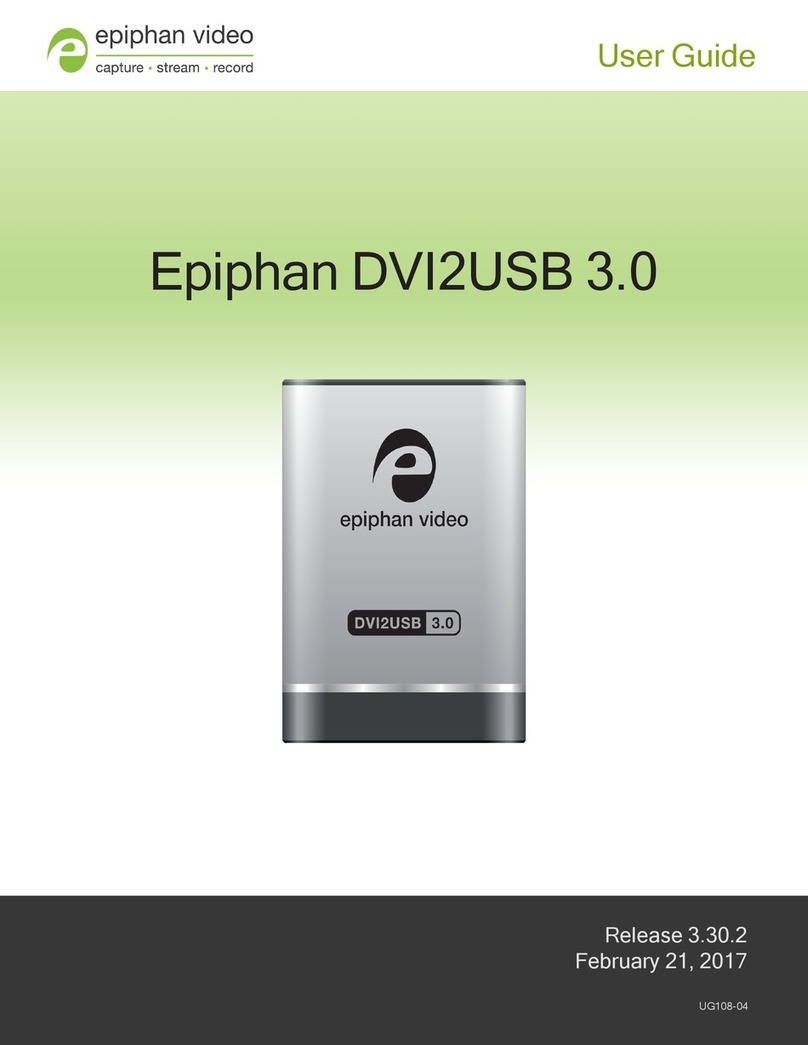 epiphan DVI2USB 3.0 User manual