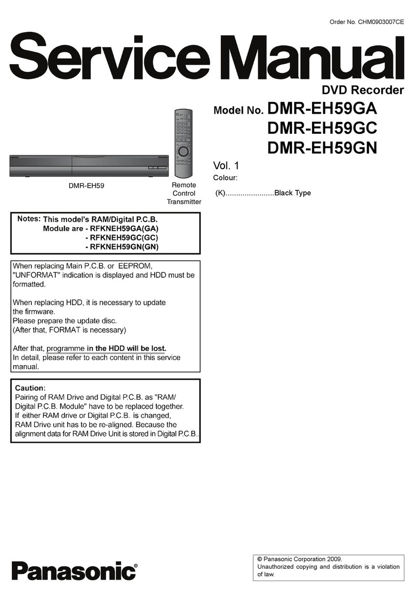 Panasonic DMR-EH59GC User manual