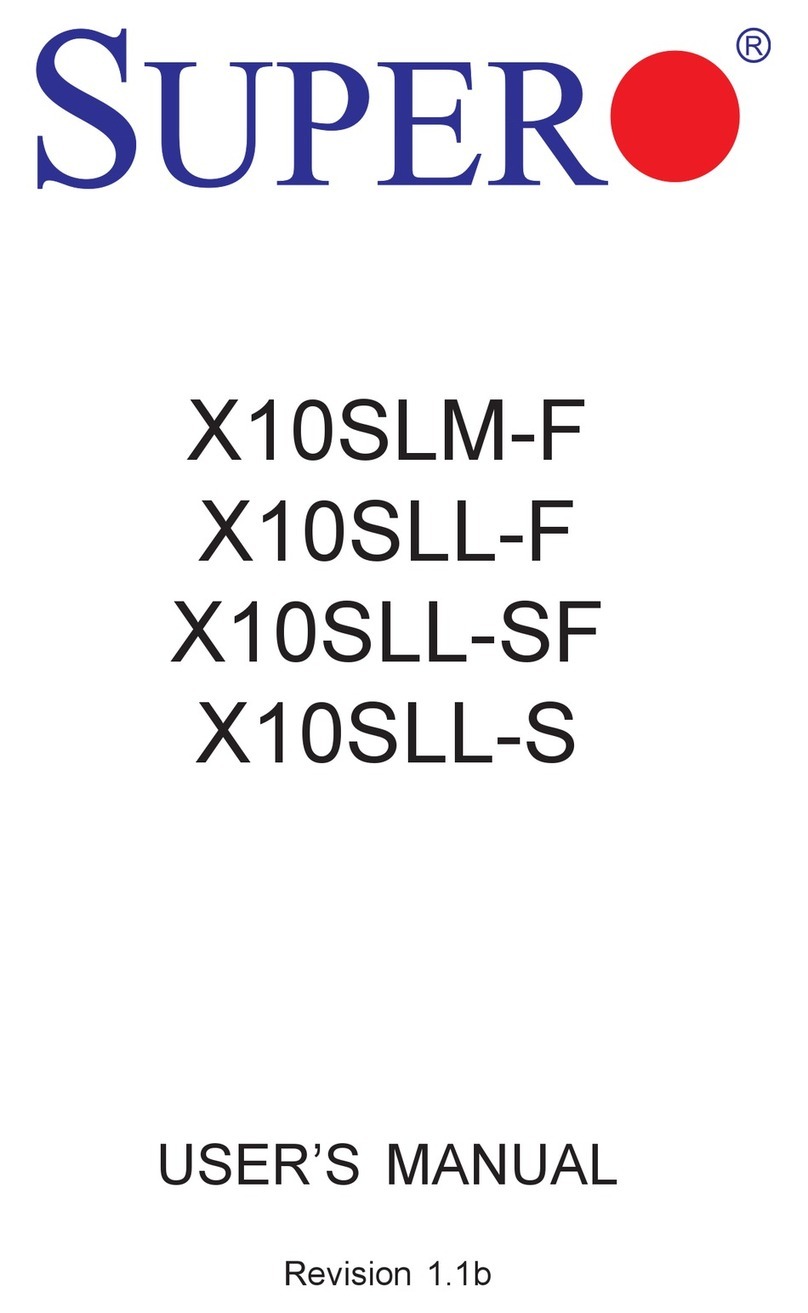 Super X10SLM-F User manual