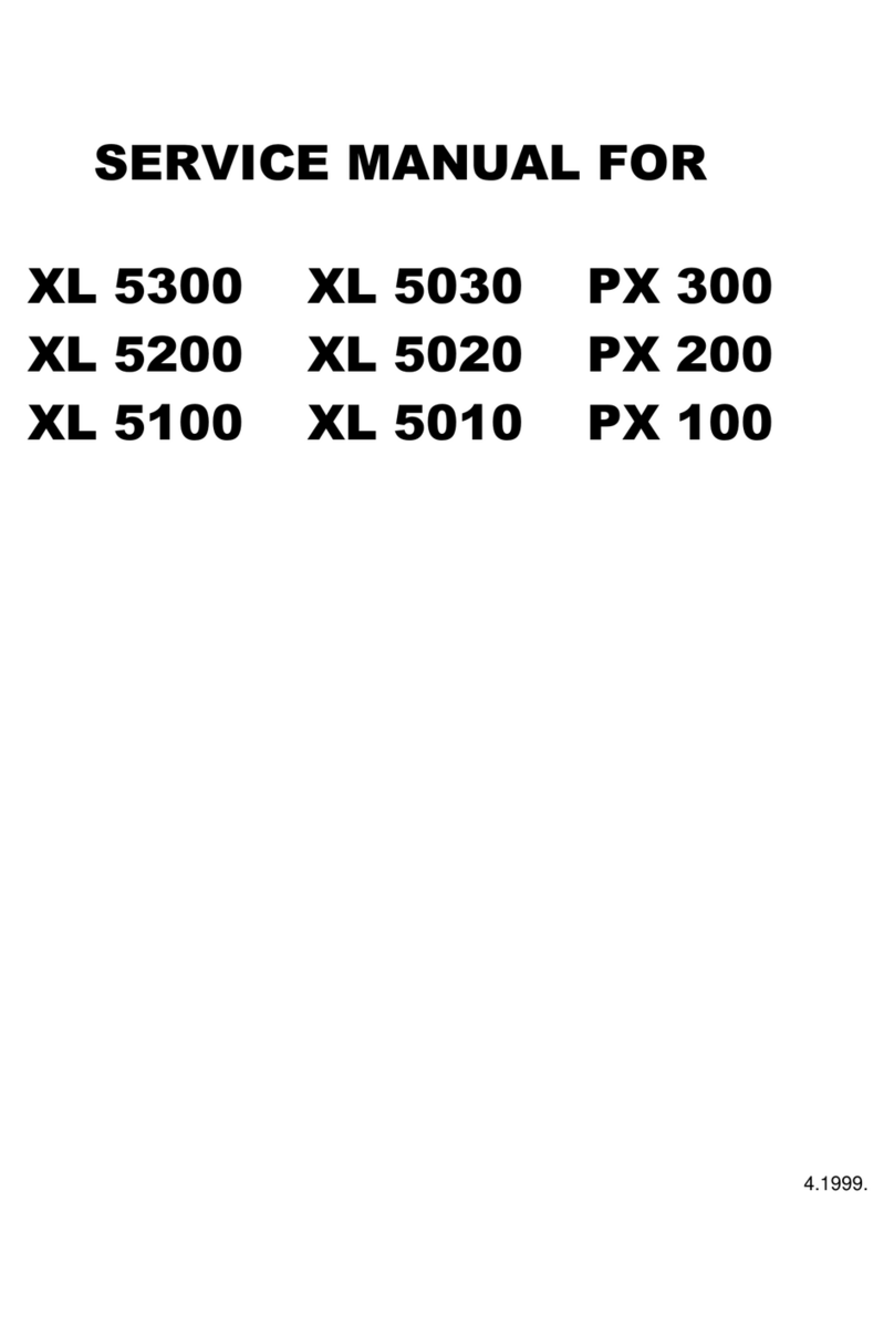 Brother XL5300 Service manual