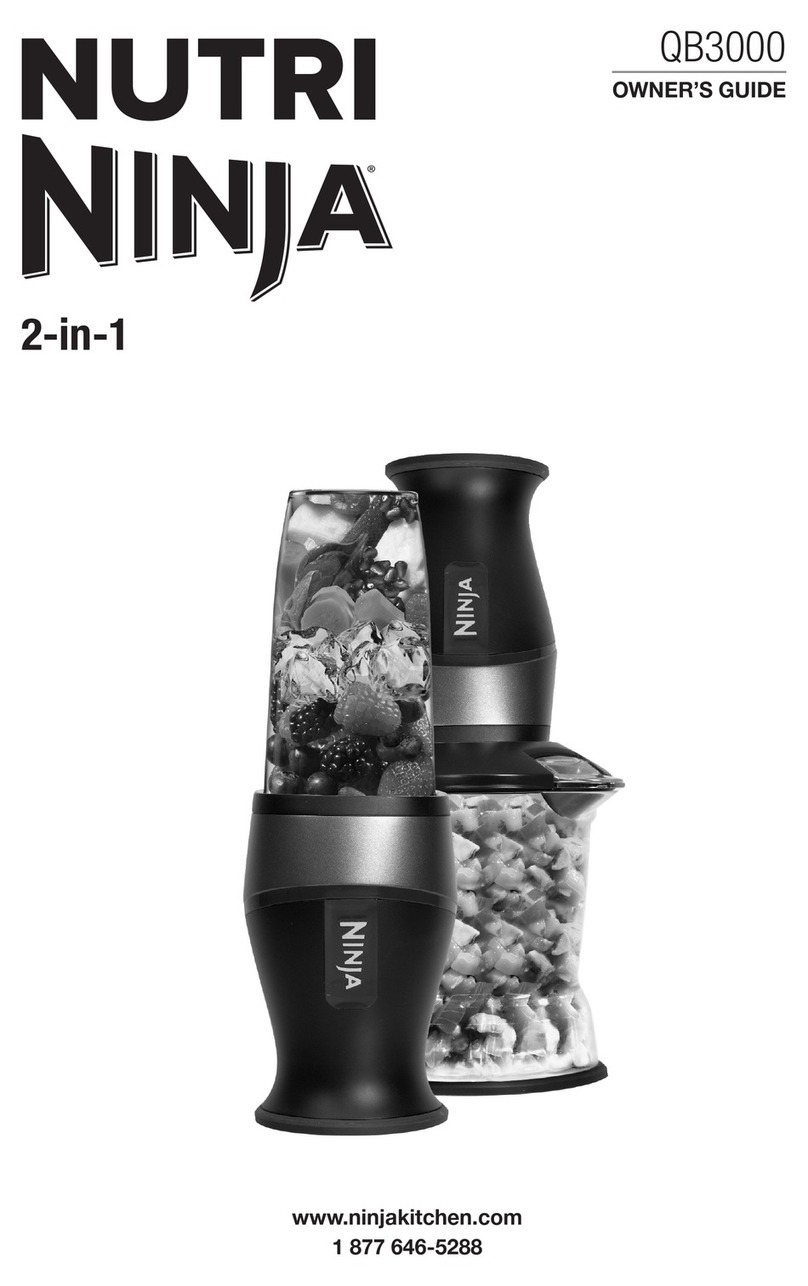 Ninja Nutri  QB3000 series User manual
