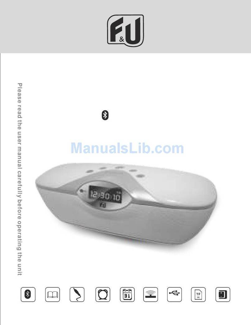 F&U BTP2144G user manual