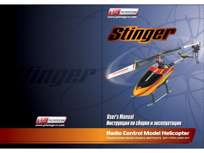 Pilotage-RC Stinger user manual
