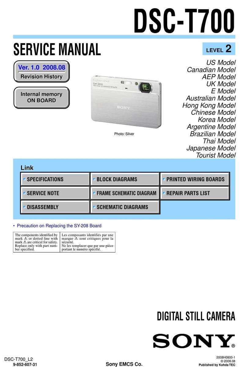 Sony DSC T700 - Cyber-shot Digital Camera User manual