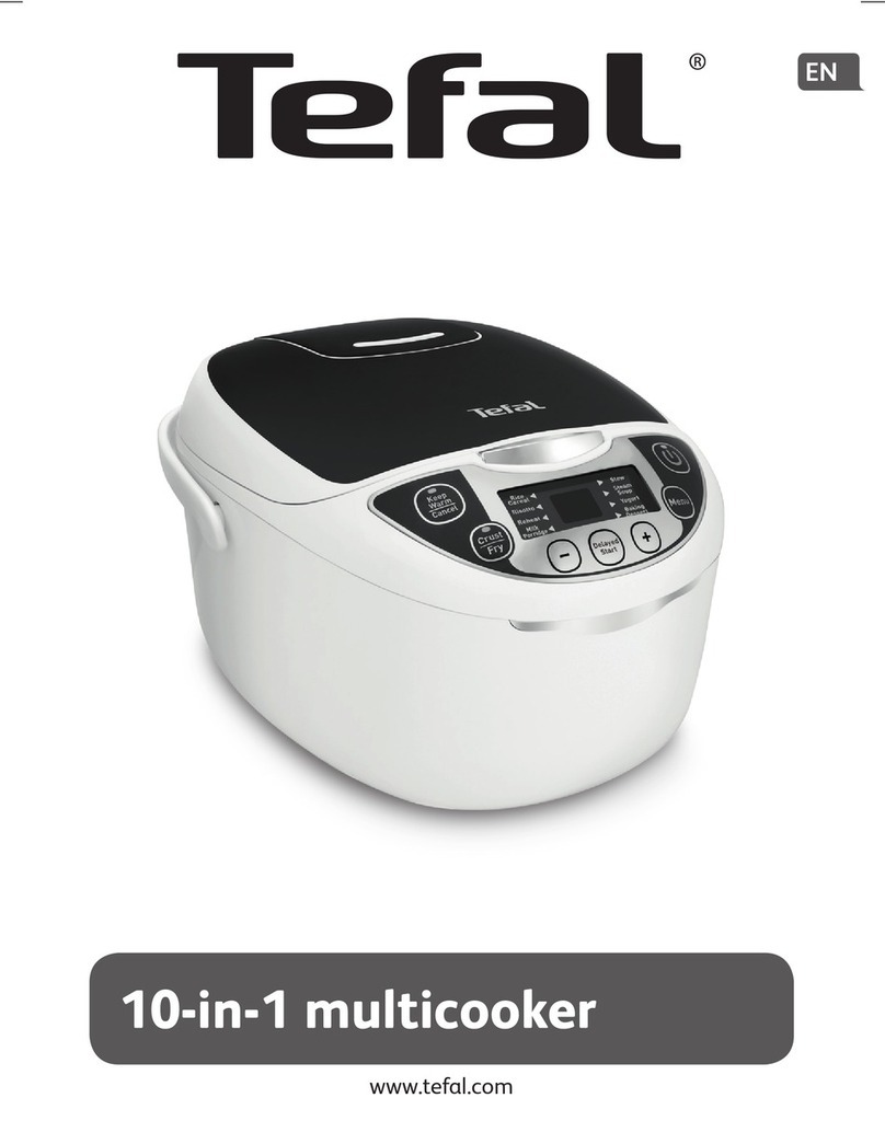 TEFAL RK705 User manual TEFAL RK705 User manual