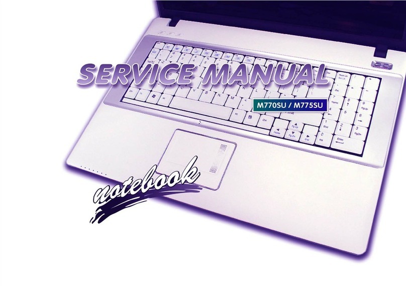 Clevo M770SU Service manual