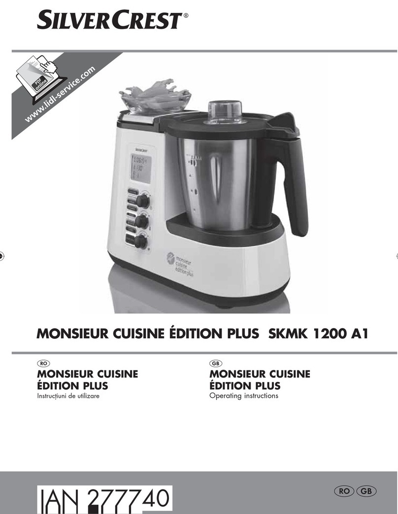 Silvercrest SKMK 1200 A1 User manual
