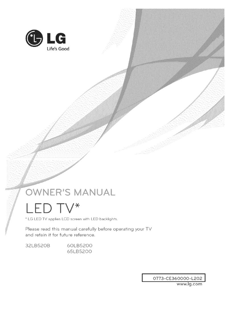 LG 32LB520B User manual