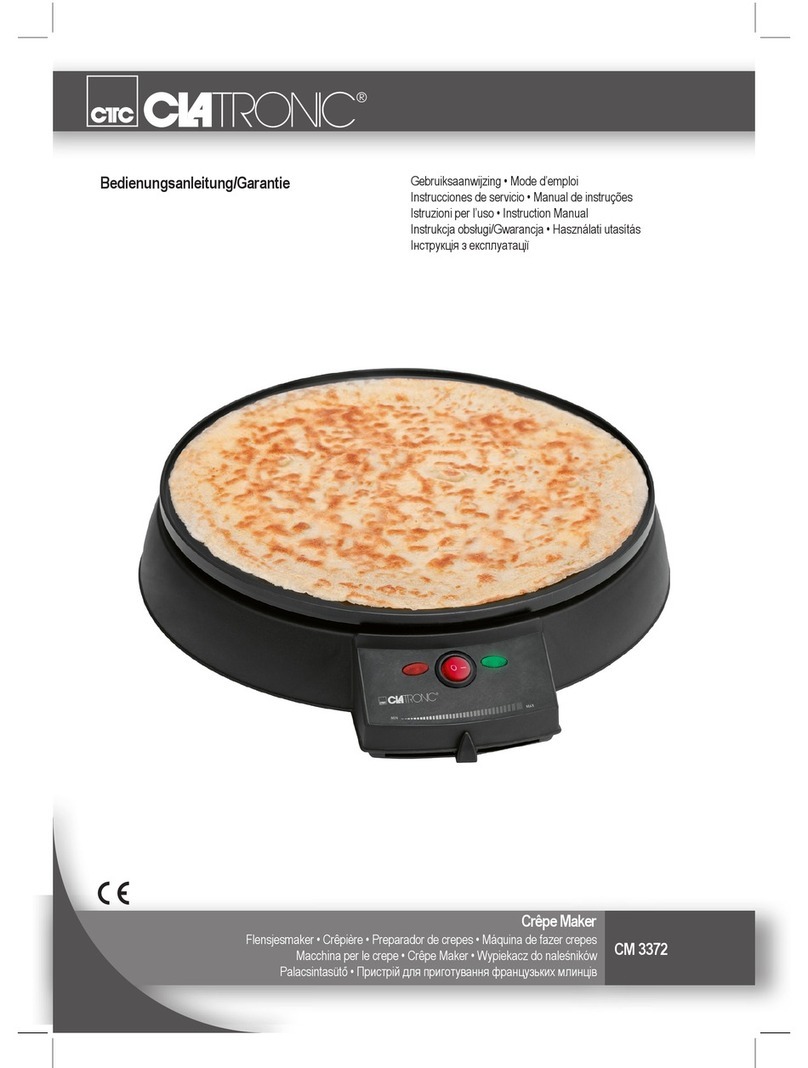 Clatronic CM 3372 User manual