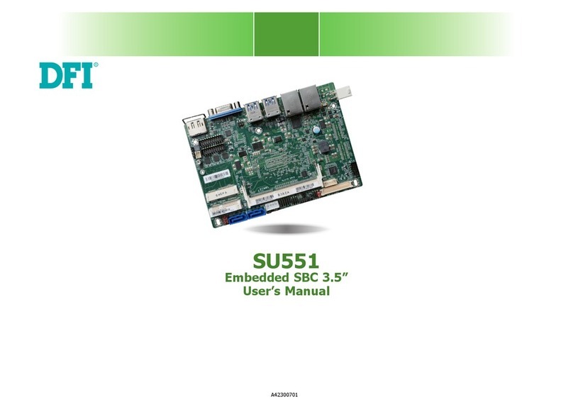 DFI SU551 user manual