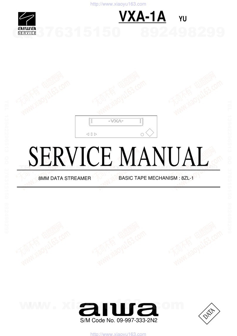 Aiwa VXA-1A Service manual