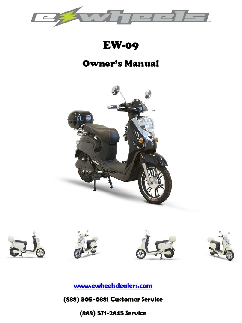 ewheels EW-09 owner's manual