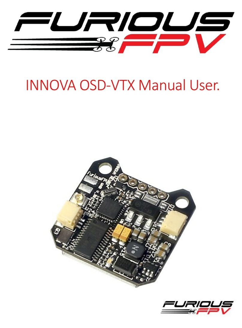 Furious FPV INNOVA OSD-VTX user manual
