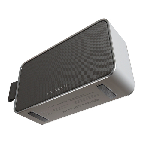 SOLGAARD SOLARBANK user manual