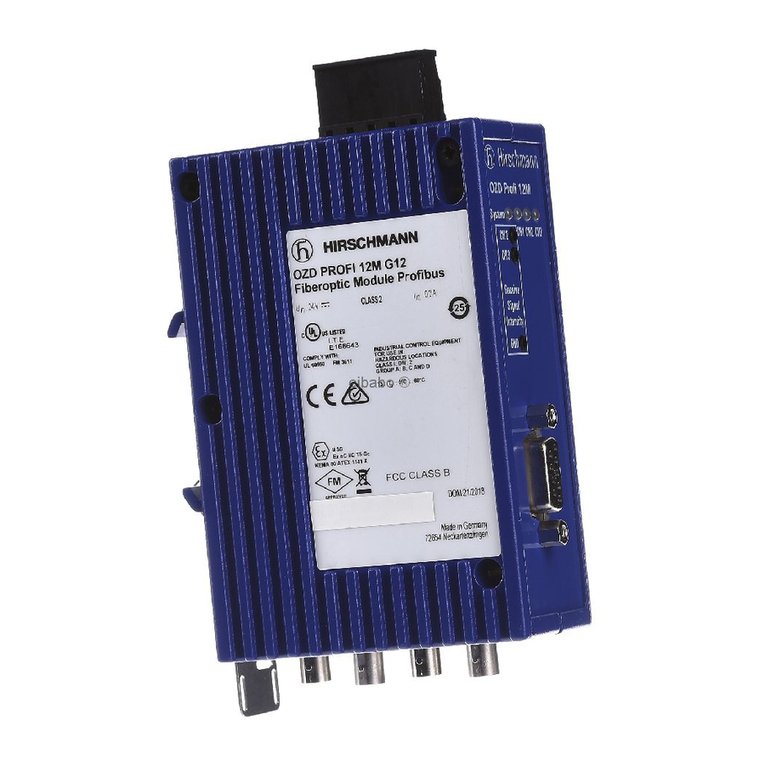 Hirschmann OZD Profi 12M G12 PRO manual