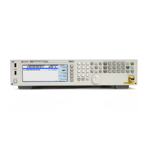 Keysight N5181B Analog User manual