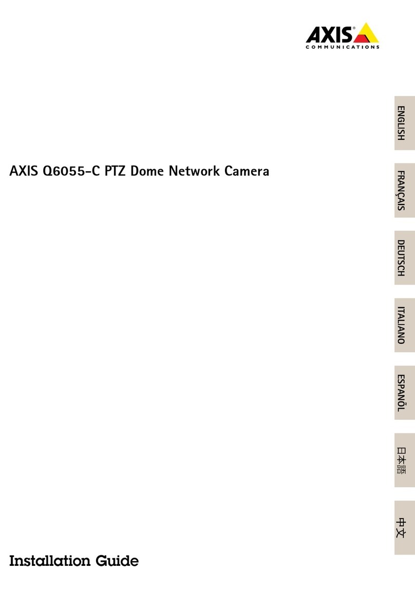 Axis Q6055-C User manual