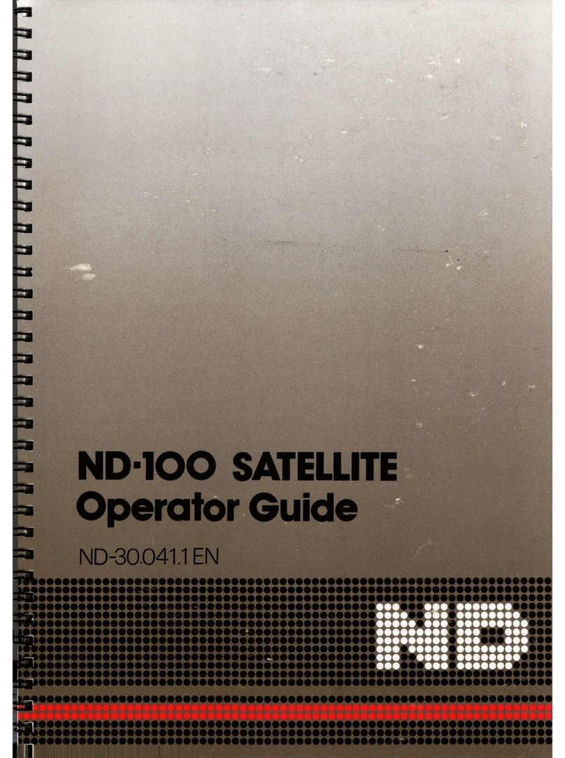 ND ND-100 SATELLITE Operator's guide