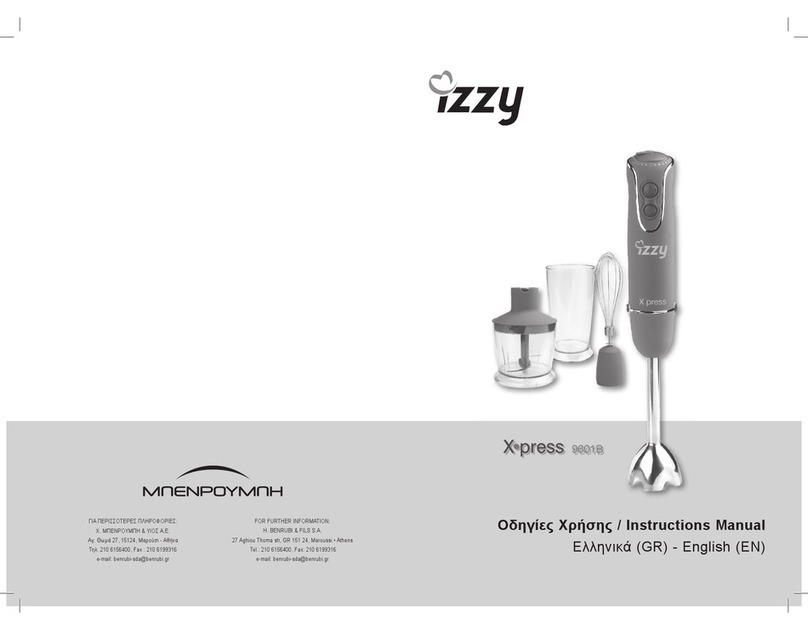izzy X-PRESS 9601B User manual