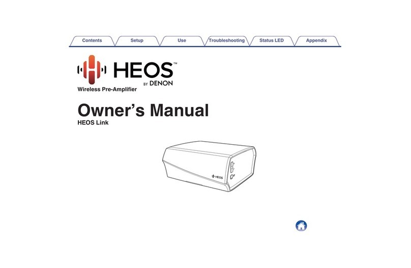 Denon HEOS LINK User manual