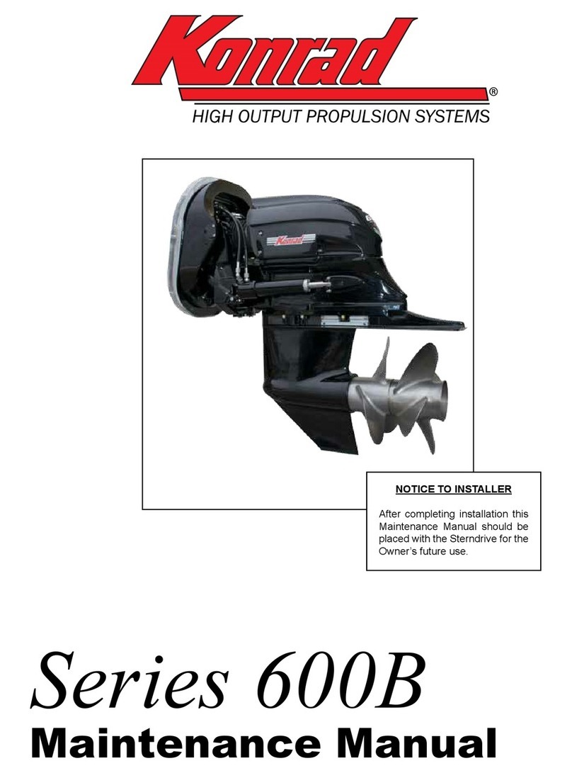KONRAD Series 600B Maintenance manual