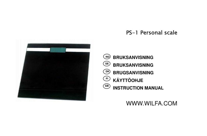 Wilfa PS-1 instruction manual
