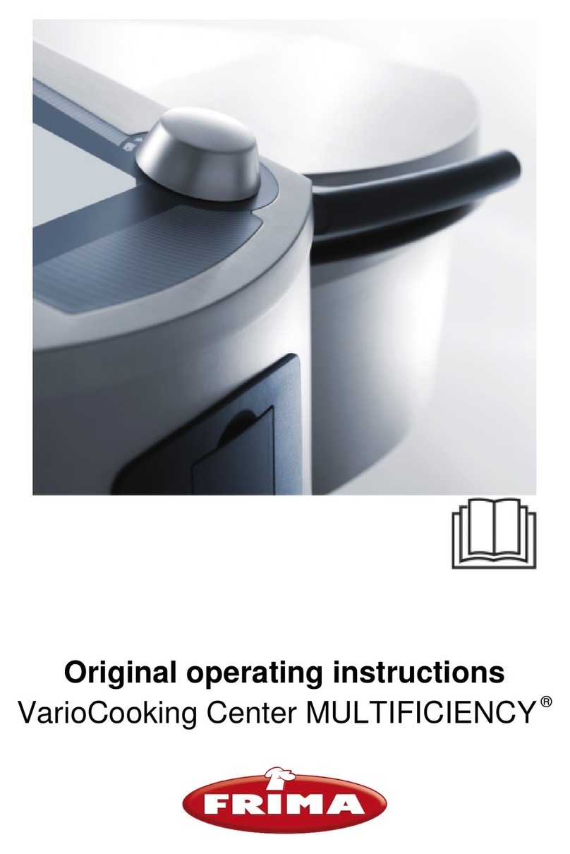 Frima VarioCooking Center MULTIFICIENCY User manual