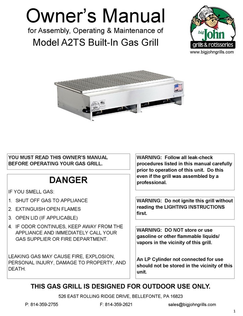 BIG JOHN A2TS owner's manual